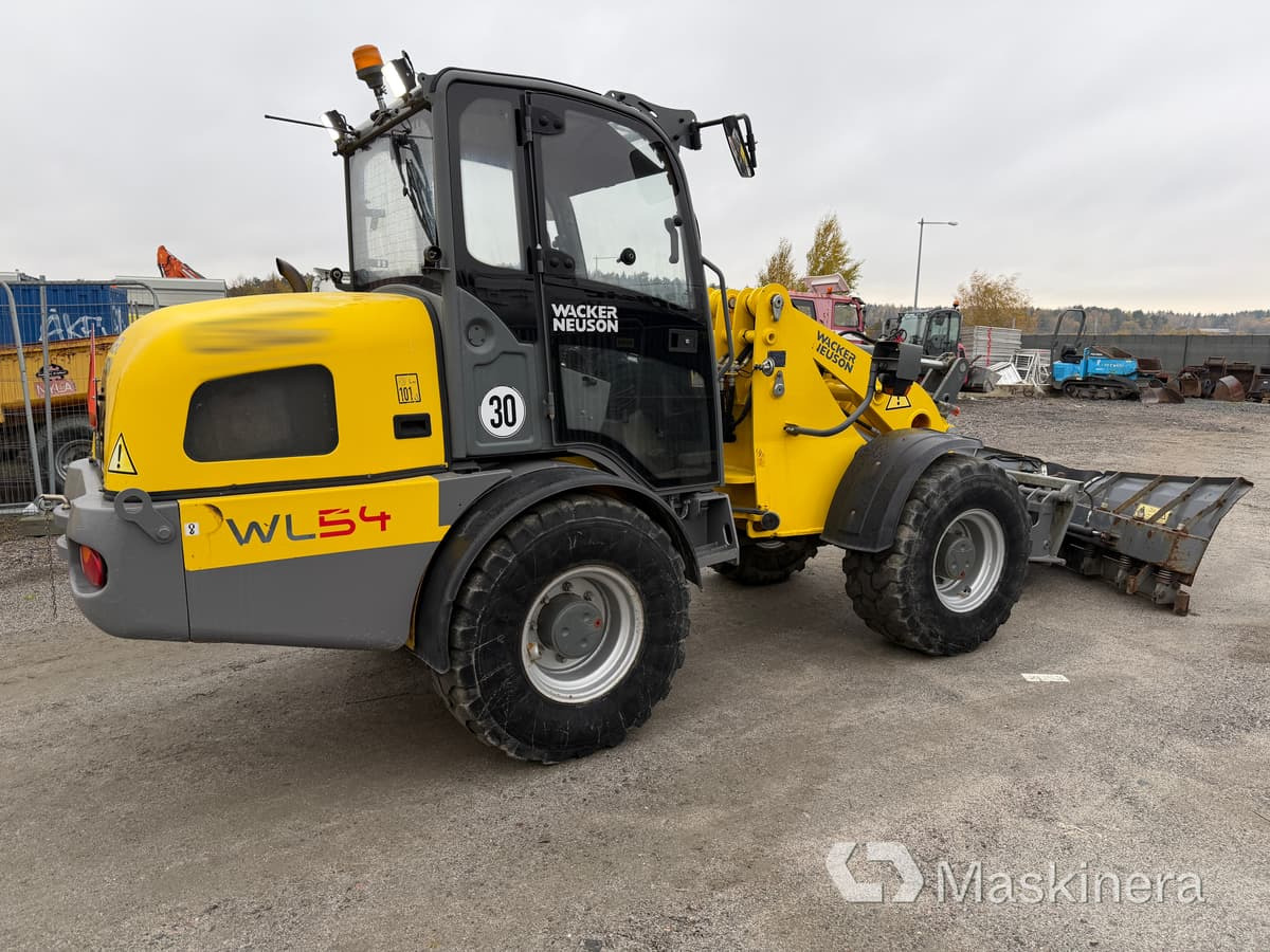 Hjullastare Wacker Neuson WL 54 med redskap - Carregadeira de rodas: foto 5 Hjullastare Wacker Neuson WL 54 med redskap - Carregadeira de rodas: foto 5