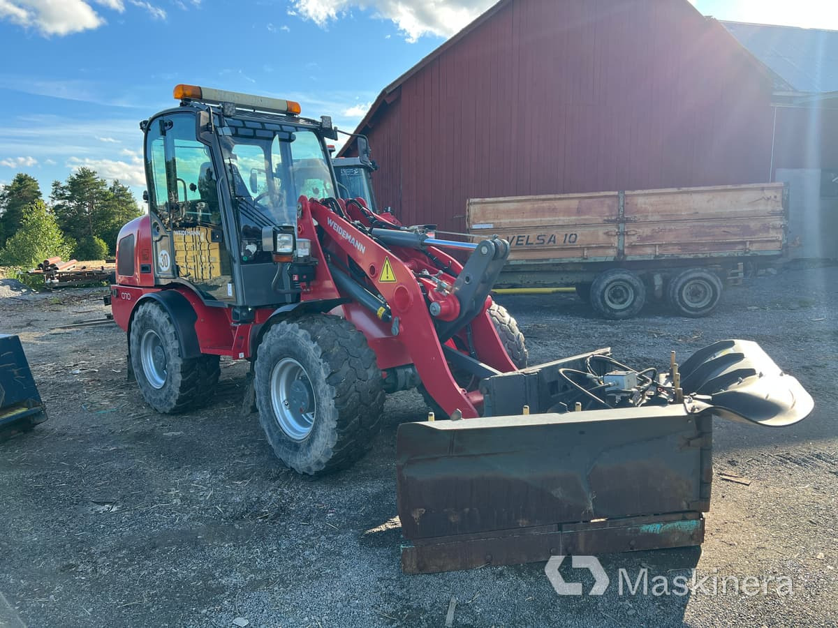 Hjullastare Weidemann 4070 CX100 med snöutrustning - Carregadeira de rodas: foto 3 Hjullastare Weidemann 4070 CX100 med snöutrustning - Carregadeira de rodas: foto 3