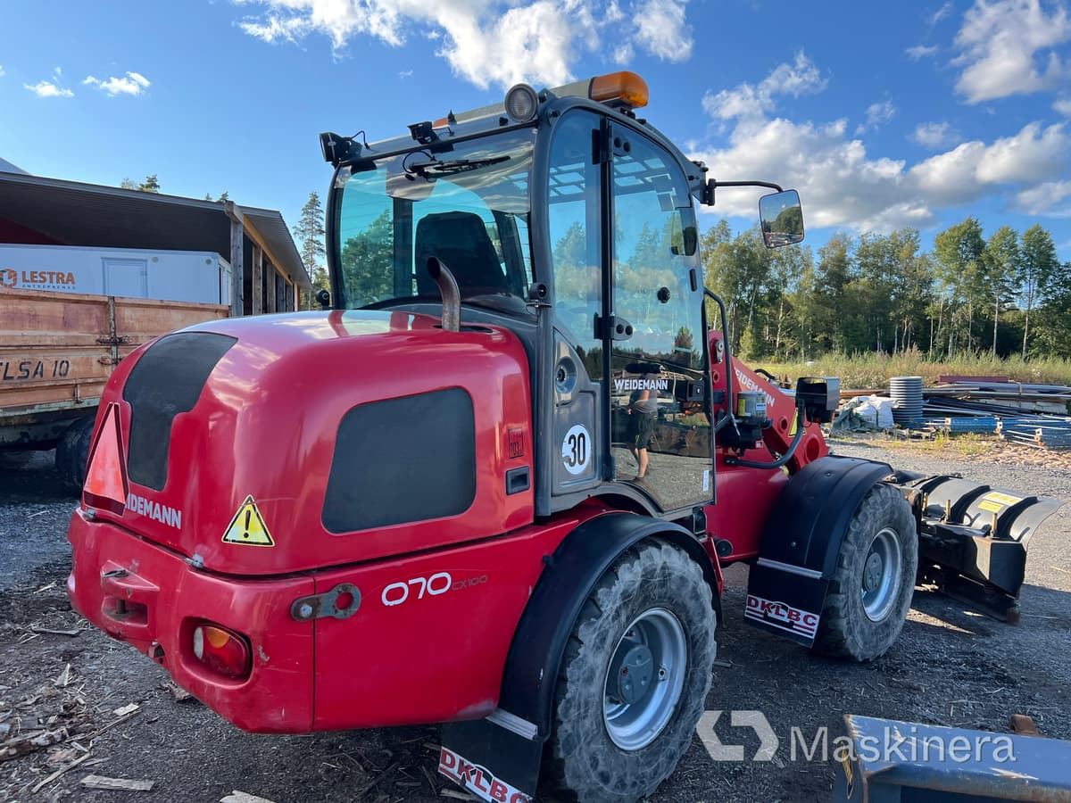 Hjullastare Weidemann 4070 CX100 med snöutrustning - Carregadeira de rodas: foto 5 Hjullastare Weidemann 4070 CX100 med snöutrustning - Carregadeira de rodas: foto 5