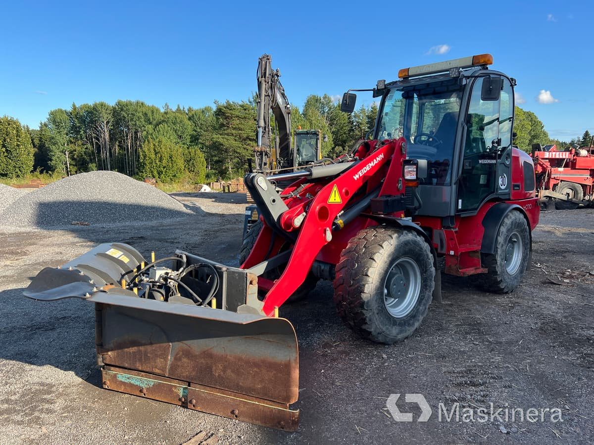 Hjullastare Weidemann 4070 CX100 med snöutrustning - Carregadeira de rodas: foto 1 Hjullastare Weidemann 4070 CX100 med snöutrustning - Carregadeira de rodas: foto 1