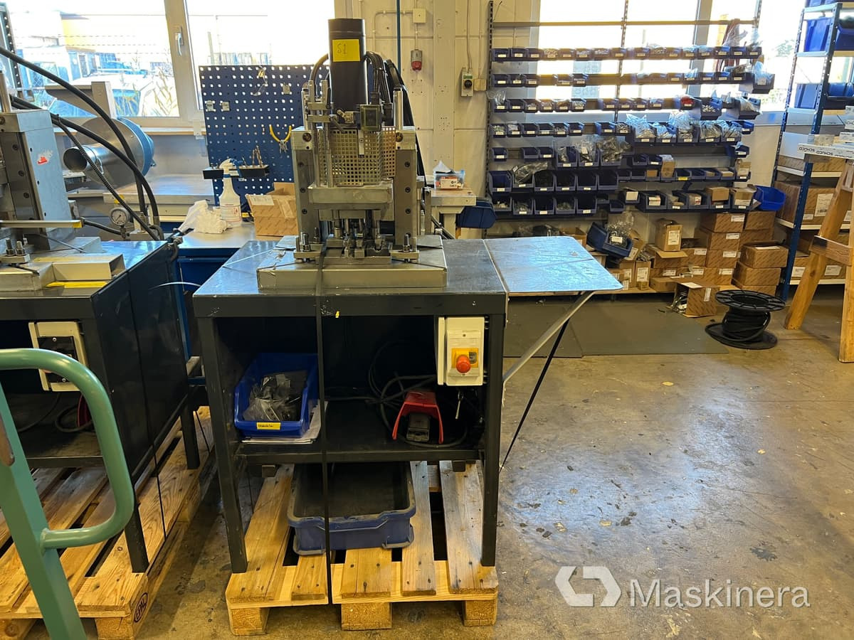 Prensa dobradeira Hydraulisk press Santas Mekaniska DS88: foto 1