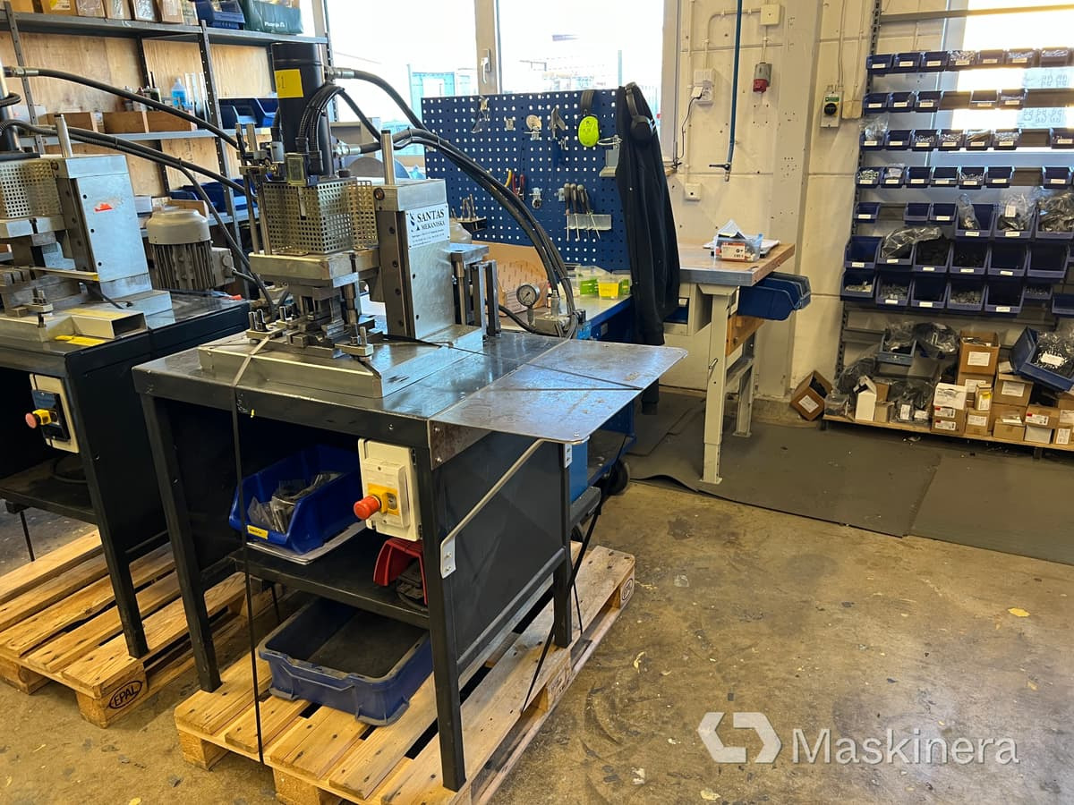 Hydraulisk press Santas Mekaniska DS88 - Prensa dobradeira: foto 2 Hydraulisk press Santas Mekaniska DS88 - Prensa dobradeira: foto 2