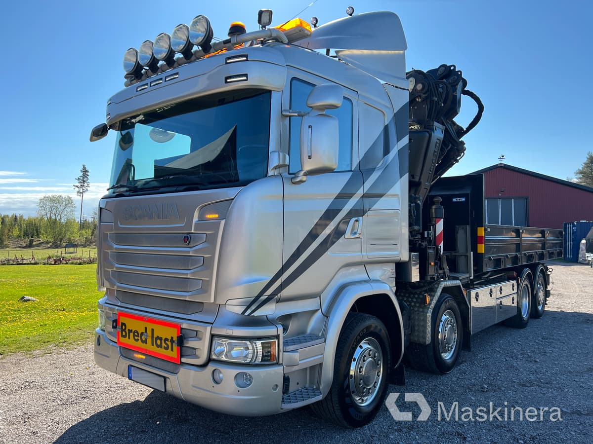 Kranväxlare Scania R450 Fassi F660RA.2.26 med jibb - Caminhão polibenne, Caminhão grua: foto 1 Kranväxlare Scania R450 Fassi F660RA.2.26 med jibb - Caminhão polibenne, Caminhão grua: foto 1