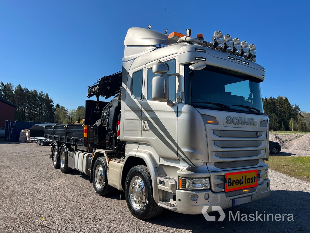 Kranväxlare Scania R450 Fassi F660RA.2.26 med jibb - Caminhão polibenne, Caminhão grua: foto 3 Kranväxlare Scania R450 Fassi F660RA.2.26 med jibb - Caminhão polibenne, Caminhão grua: foto 3