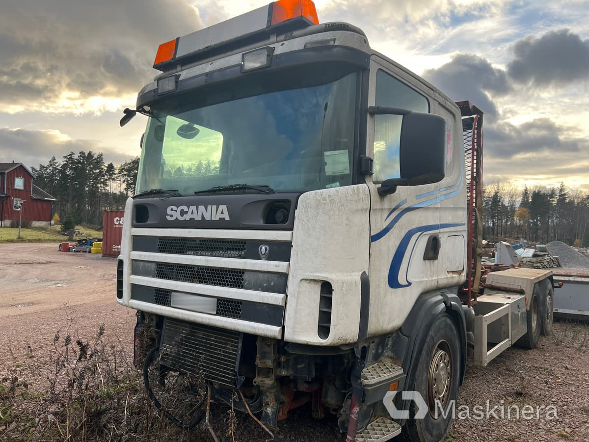 Lastväxlare Scania R124 GB 6X2 (Rep objekt) - Caminhão polibenne: foto 3 Lastväxlare Scania R124 GB 6X2 (Rep objekt) - Caminhão polibenne: foto 3