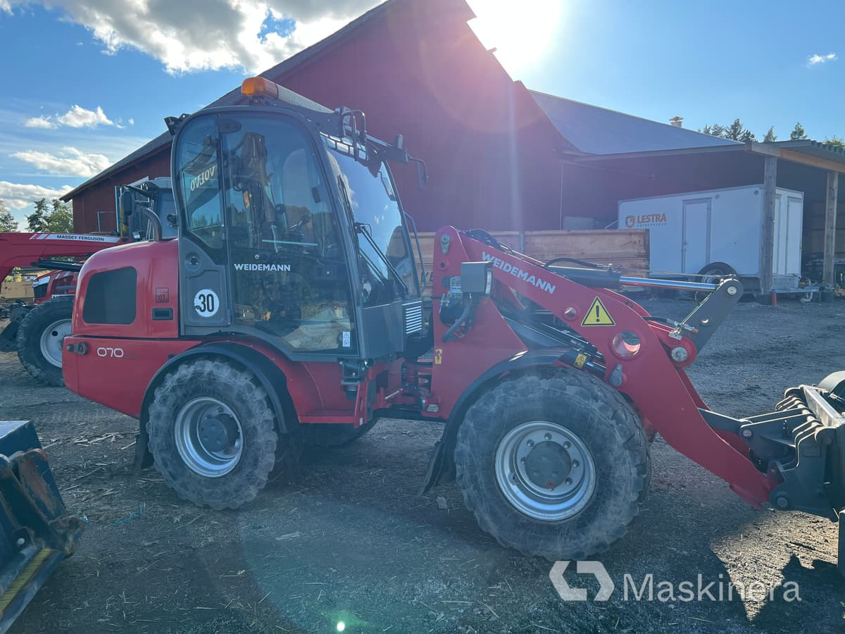 Hjullastare Weidemann 4070 CX100 med snöutrustning - Máquina de outro: foto 4 Hjullastare Weidemann 4070 CX100 med snöutrustning - Máquina de outro: foto 4