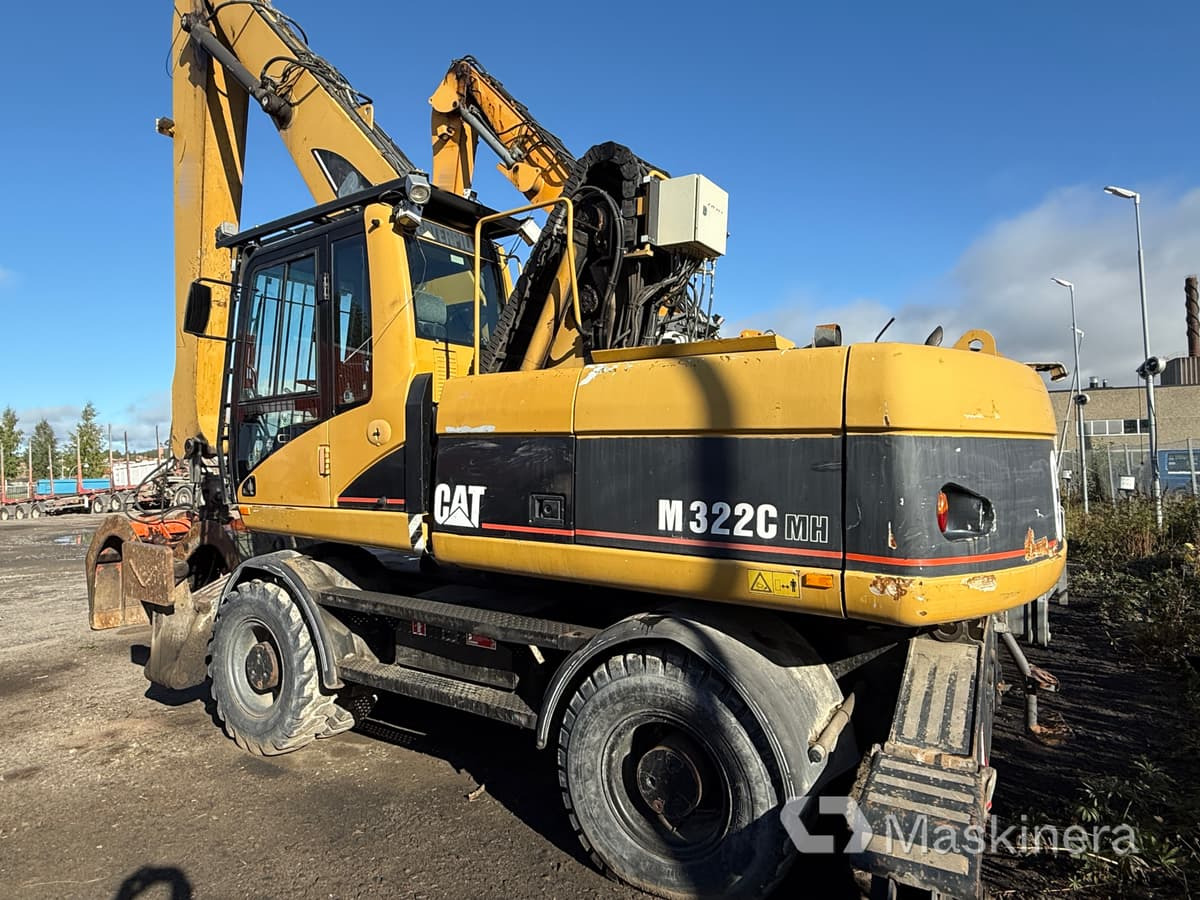 Materialhanterare Cat M322C MH - Escavadora de rastos: foto 5 Materialhanterare Cat M322C MH - Escavadora de rastos: foto 5