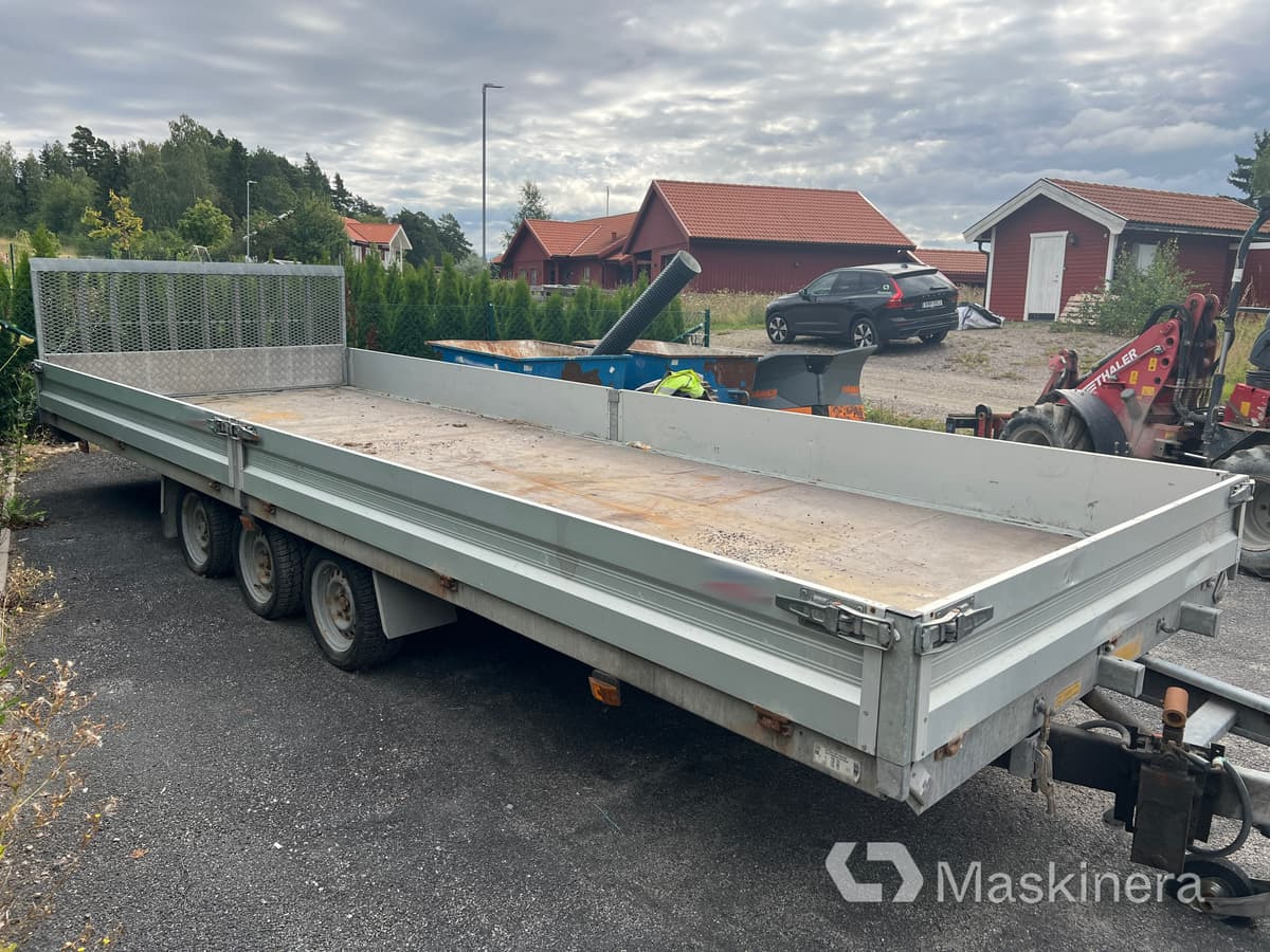 Multisläp De Forenede Trailerfabri 3500 U6 - Reboque plataforma/ Caixa aberta: foto 4 Multisläp De Forenede Trailerfabri 3500 U6 - Reboque plataforma/ Caixa aberta: foto 4