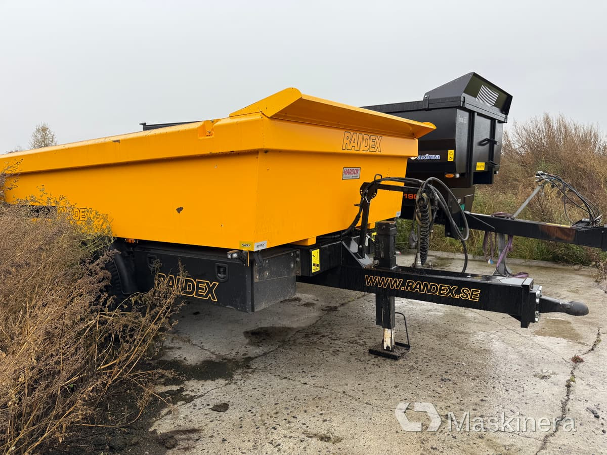 Randex XD100 Dumpervagn Randex XD 100 - Reboque basculante: foto 4 Randex XD100 Dumpervagn Randex XD 100 - Reboque basculante: foto 4
