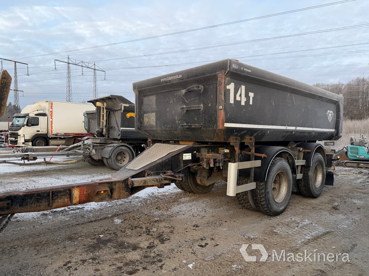 Släp B.K:S 12-20 med tipp - Reboque basculante: foto 1 Släp B.K:S 12-20 med tipp - Reboque basculante: foto 1