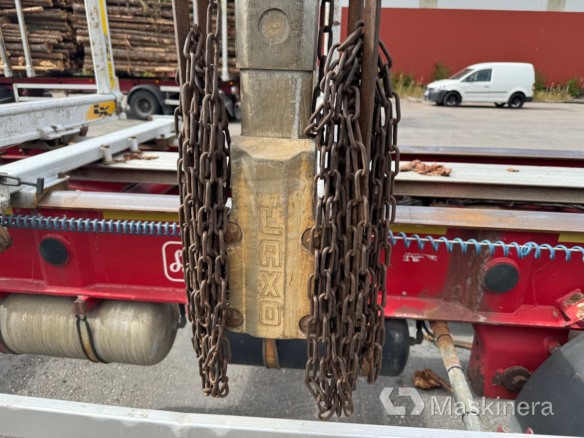 Reboque transporte de madeira Timmersläp Istrail PL03: foto 46