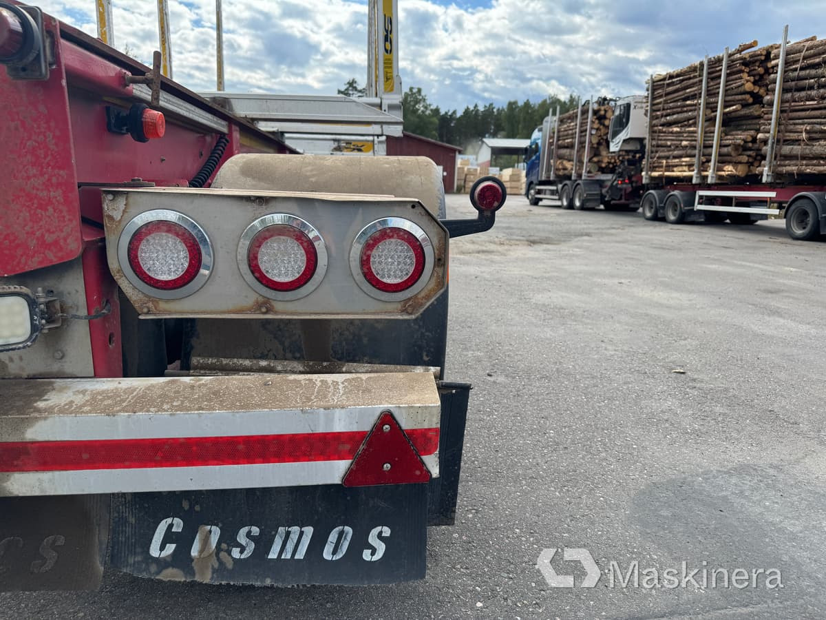 Reboque transporte de madeira Timmersläp Istrail PL03: foto 41