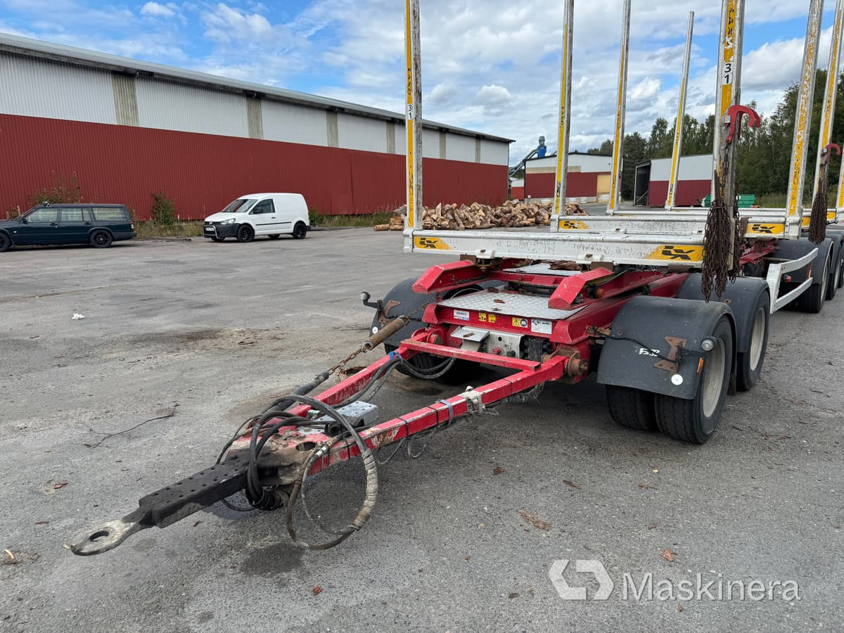 Reboque transporte de madeira Timmersläp Istrail PL03: foto 9