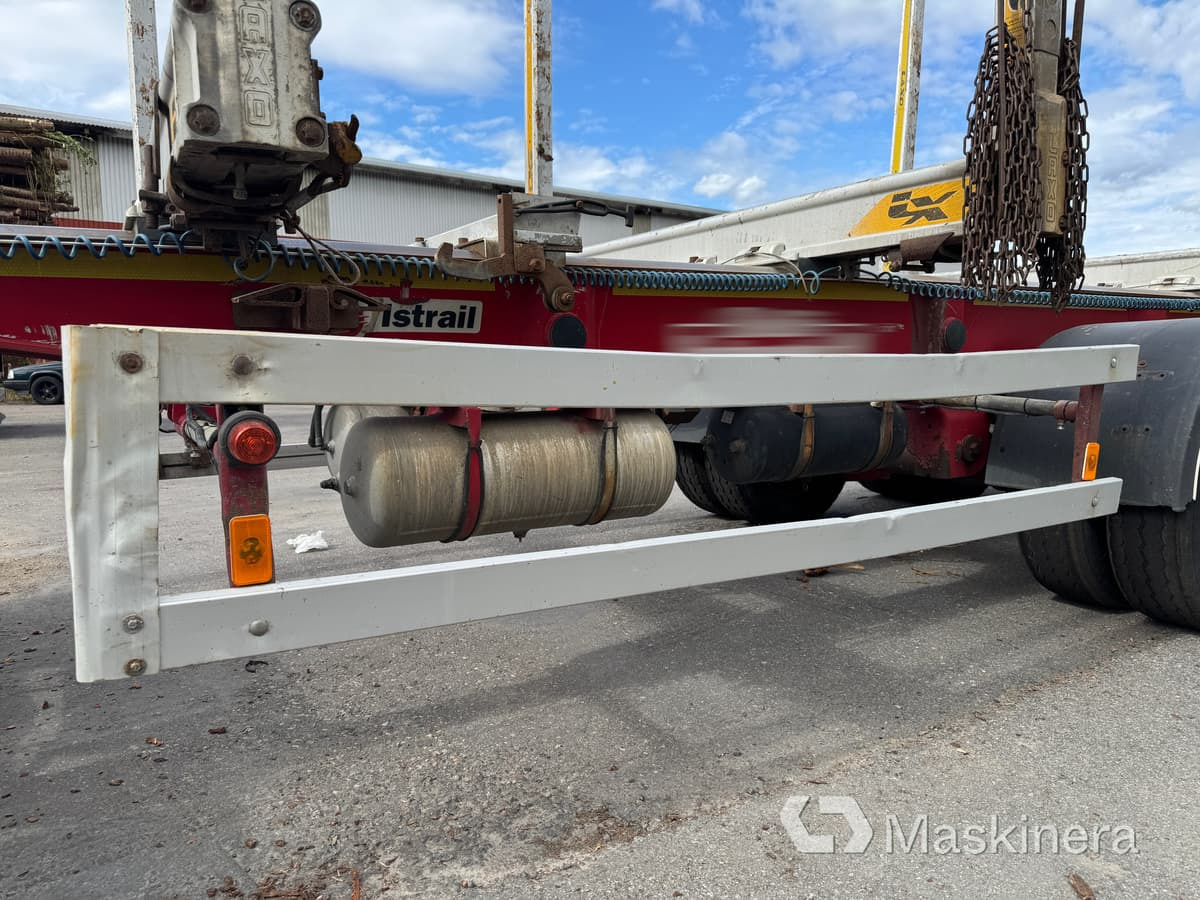 Reboque transporte de madeira Timmersläp Istrail PL03: foto 48