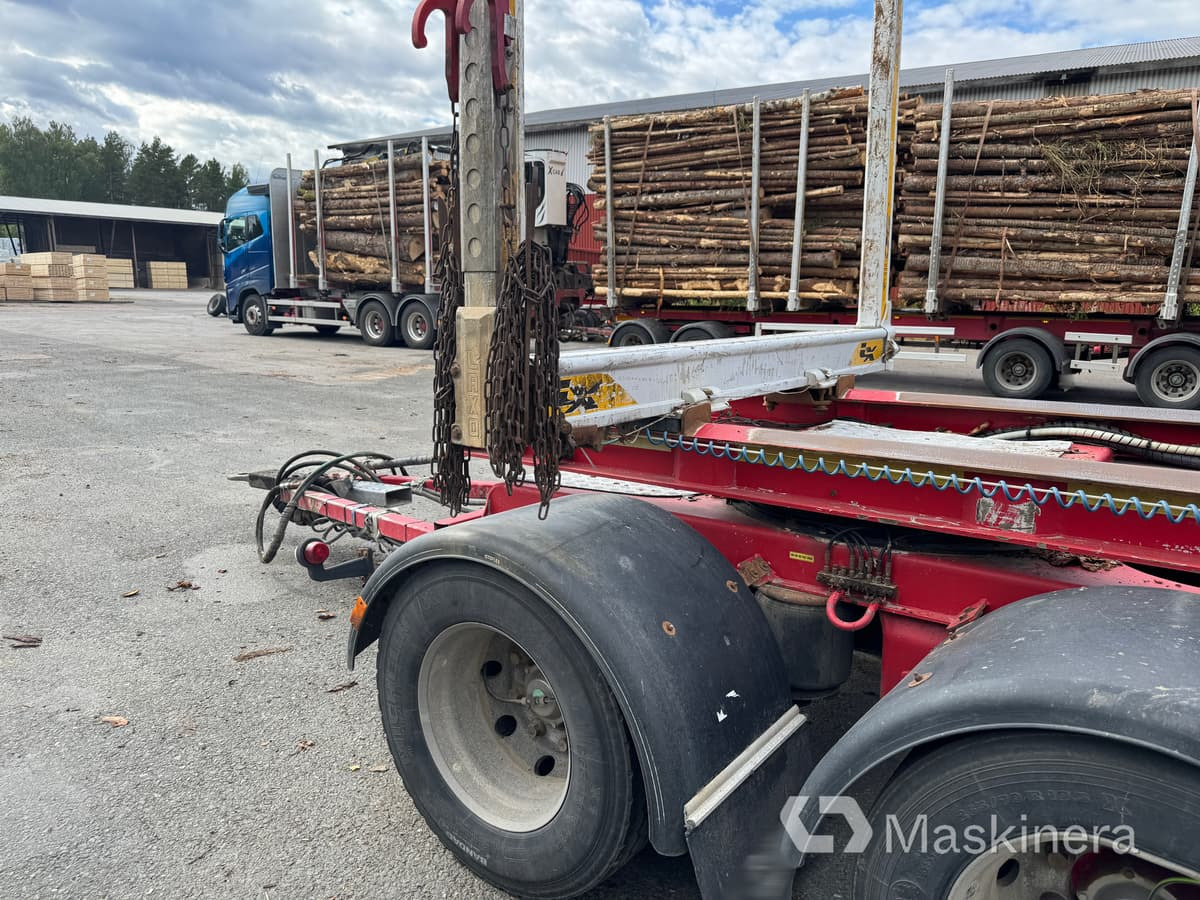 Reboque transporte de madeira Timmersläp Istrail PL03: foto 49