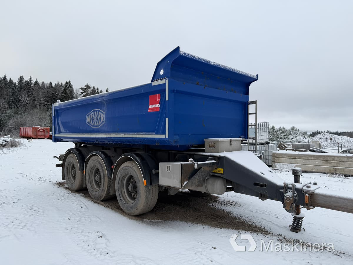 Tippkärra Kilafors 3-axlad - Reboque basculante: foto 4 Tippkärra Kilafors 3-axlad - Reboque basculante: foto 4