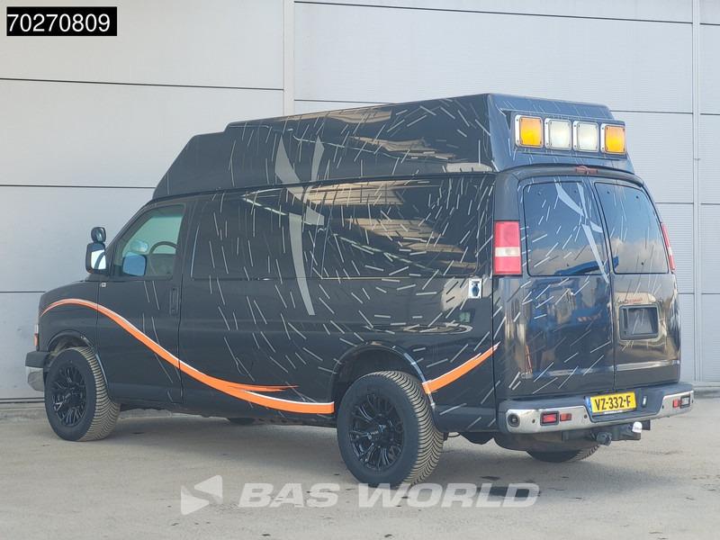 Chevrolet Chevy Van 6.0L V8 MARGE LPG Chevy Van Camper Basis APK 10-2025 GMC Savana 230V aansluiting Airco Camera Cruise 8m3 Airco Trekhaak Cruise c - Furgão compacto: foto 2 Chevrolet Chevy Van 6.0L V8 MARGE LPG Chevy Van Camper Basis APK 10-2025 GMC Savana 230V aansluiting Airco Camera Cruise 8m3 Airco Trekhaak Cruise c - Furgão compacto: foto 2