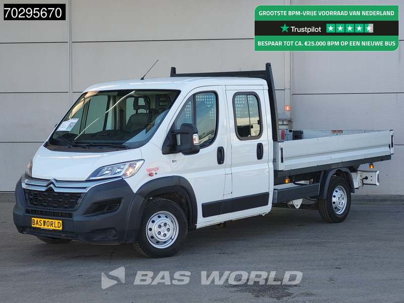 Citroën Jumper 140PK Open Laadbak Dubbele Cabine Euro6 Pritsche Pickup Open Box - Furgão caixa aberta: foto 1 Citroën Jumper 140PK Open Laadbak Dubbele Cabine Euro6 Pritsche Pickup Open Box - Furgão caixa aberta: foto 1
