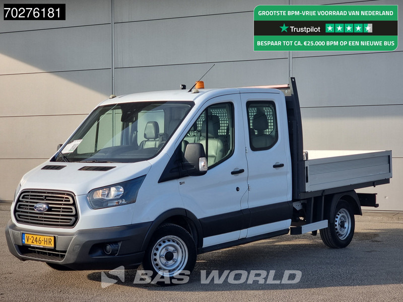 Ford Transit 105pk Open Laadbak Dubbel Cabine Trekhaak Navi Airco Pritsche Pickup Open Box Airco Dubbel cabine Trekhaak - Furgão caixa aberta: foto 1 Ford Transit 105pk Open Laadbak Dubbel Cabine Trekhaak Navi Airco Pritsche Pickup Open Box Airco Dubbel cabine Trekhaak - Furgão caixa aberta: foto 1