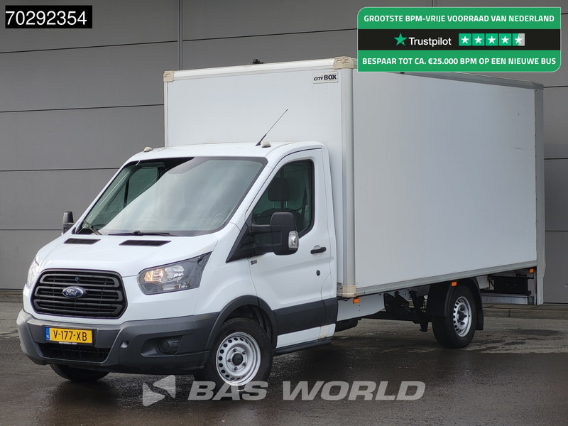 Ford Transit 130pk Laadklep Zijdeur Bakwagen Airco D'Hollandia APK 01-2026 Meubelbak Koffer Airco - Carrinha de contentor: foto 1 Ford Transit 130pk Laadklep Zijdeur Bakwagen Airco D'Hollandia APK 01-2026 Meubelbak Koffer Airco - Carrinha de contentor: foto 1