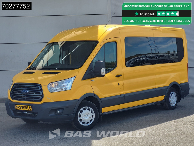 Ford Transit 130pk Personenvervoer Incl.BPM/Ex.BTW Luchtvering Taxi L3H2 Ramp Airco Cruise Parkeersensoren Euro6 Kombi Tourer 11m3 Airco Crui - Micro-ônibus, Furgão de passageiros: foto 1 Ford Transit 130pk Personenvervoer Incl.BPM/Ex.BTW Luchtvering Taxi L3H2 Ramp Airco Cruise Parkeersensoren Euro6 Kombi Tourer 11m3 Airco Crui - Micro-ônibus, Furgão de passageiros: foto 1