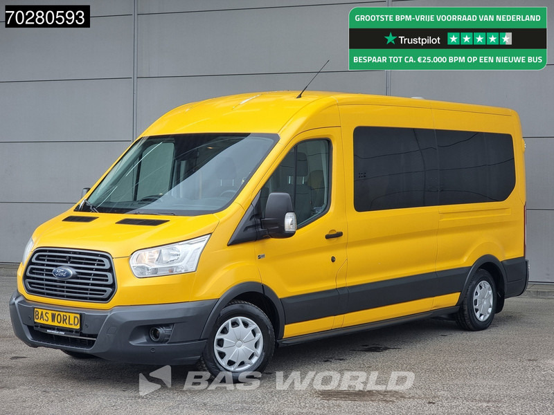Ford Transit 130pk Personenvervoer Luchtvering Taxi L3H2 Ramp Airco Cruise Parkeersensoren Euro6 Kombi Tourer 11m3 Airco Cruise control - Micro-ônibus, Furgão de passageiros: foto 1 Ford Transit 130pk Personenvervoer Luchtvering Taxi L3H2 Ramp Airco Cruise Parkeersensoren Euro6 Kombi Tourer 11m3 Airco Cruise control - Micro-ônibus, Furgão de passageiros: foto 1