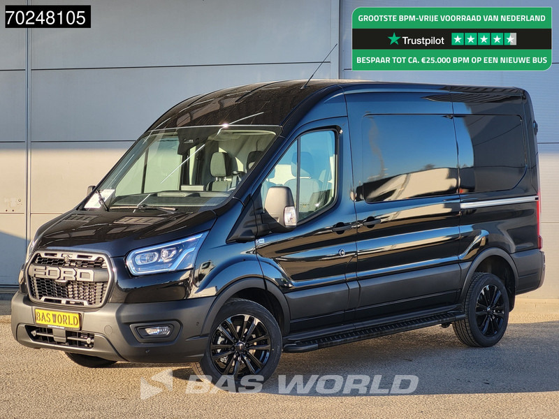 Ford Transit 165pk Automaat Limited Black Edition Dubbele schuifdeur L2H2 ACC 360camera Navi CarPlay Xenon Camera 10m3 Airco - Furgão: foto 1 Ford Transit 165pk Automaat Limited Black Edition Dubbele schuifdeur L2H2 ACC 360camera Navi CarPlay Xenon Camera 10m3 Airco - Furgão: foto 1