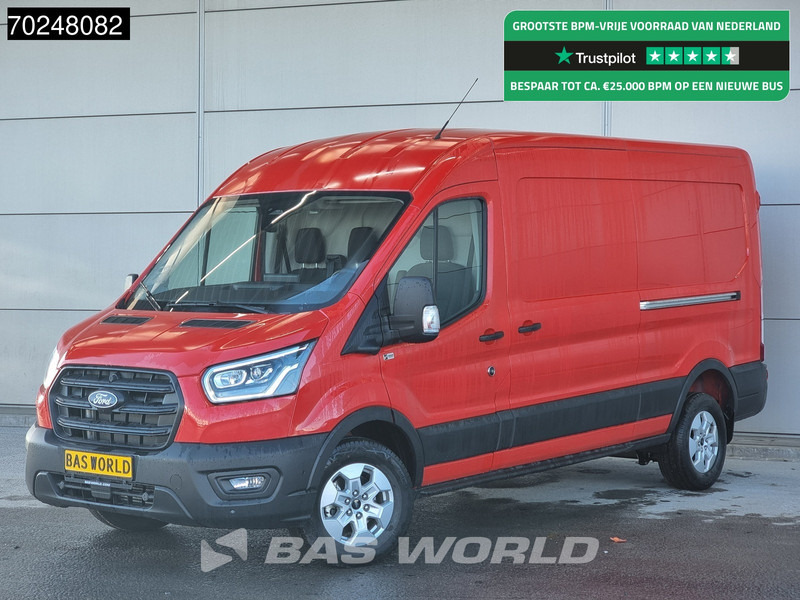 Ford Transit 165pk Automaat Limited Dubbele schuifdeur L3H2 ACC 360camera Navi CarPlay Xenon Camera 11m3 Airco - Furgão: foto 1 Ford Transit 165pk Automaat Limited Dubbele schuifdeur L3H2 ACC 360camera Navi CarPlay Xenon Camera 11m3 Airco - Furgão: foto 1