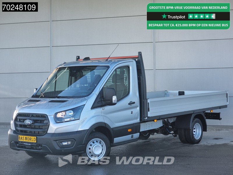 Ford Transit 165pk Open laadbak Dubbellucht Pritsche Trekhaak Airco Cruise Camera 3m3 Airco Trekhaak Cruise control - Furgão caixa aberta: foto 1 Ford Transit 165pk Open laadbak Dubbellucht Pritsche Trekhaak Airco Cruise Camera 3m3 Airco Trekhaak Cruise control - Furgão caixa aberta: foto 1