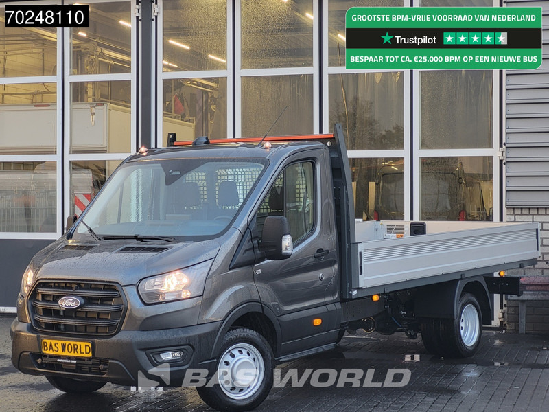 Ford Transit 165pk Open laadbak Dubbellucht Pritsche Trekhaak Airco Cruise Camera Airco Trekhaak Cruise control - Furgão caixa aberta: foto 1 Ford Transit 165pk Open laadbak Dubbellucht Pritsche Trekhaak Airco Cruise Camera Airco Trekhaak Cruise control - Furgão caixa aberta: foto 1