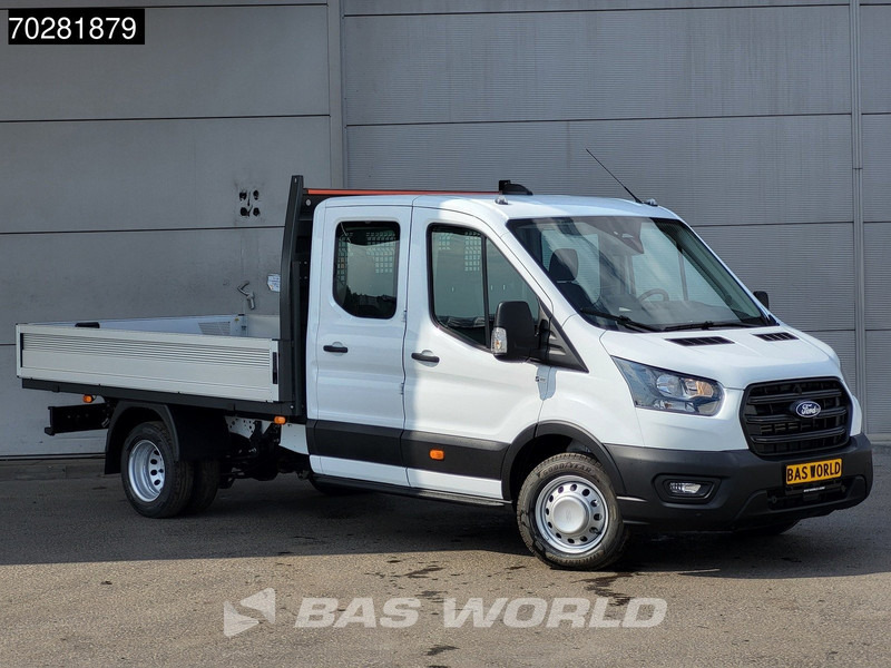 Ford Transit 170pk Automaat Dubbel Cabine 3500kg Trekhaak Open Laadbak Pritsche SYNC4 scherm CarPlay Camera Airco Trekhaak Cruise control - Furgão caixa aberta: foto 3 Ford Transit 170pk Automaat Dubbel Cabine 3500kg Trekhaak Open Laadbak Pritsche SYNC4 scherm CarPlay Camera Airco Trekhaak Cruise control - Furgão caixa aberta: foto 3