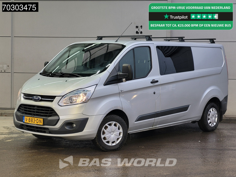 Ford Transit Custom 100pk Dubbel Cabine L2H1 Trekhaak Navi Airco Cruise Camera Parkeersensoren v+a Imperiaal APK 02-2026 Euro6 L2 DC Doka Mixto Airc - Furgão compacto: foto 1 Ford Transit Custom 100pk Dubbel Cabine L2H1 Trekhaak Navi Airco Cruise Camera Parkeersensoren v+a Imperiaal APK 02-2026 Euro6 L2 DC Doka Mixto Airc - Furgão compacto: foto 1