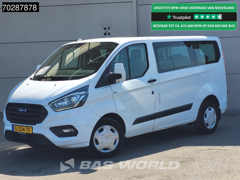 Ford Transit Custom 105pk 9-Persoons Airco Cruise LED Parkeersensoren Taxi Passenger Transport Kombi Tourer Euro6 L2 Airco Cruise control - Micro-ônibus, Furgão de passageiros: foto 1 Ford Transit Custom 105pk 9-Persoons Airco Cruise LED Parkeersensoren Taxi Passenger Transport Kombi Tourer Euro6 L2 Airco Cruise control - Micro-ônibus, Furgão de passageiros: foto 1