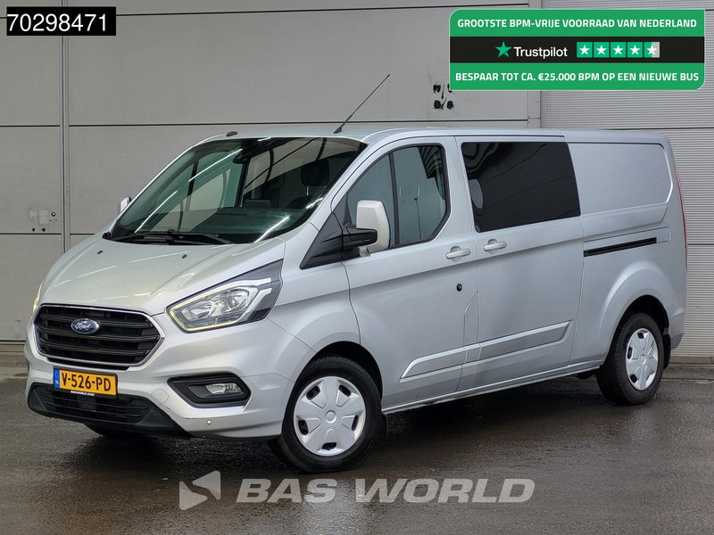 Ford Transit Custom 130PK Dubbel Cabine Automaat 2x Schuifdeur Trekhaak Xenon ACC Navi Camera Parkeersensoren SYNC3-Display APK 03-2026 Euro6 DC Dok - Furgão compacto: foto 1 Ford Transit Custom 130PK Dubbel Cabine Automaat 2x Schuifdeur Trekhaak Xenon ACC Navi Camera Parkeersensoren SYNC3-Display APK 03-2026 Euro6 DC Dok - Furgão compacto: foto 1