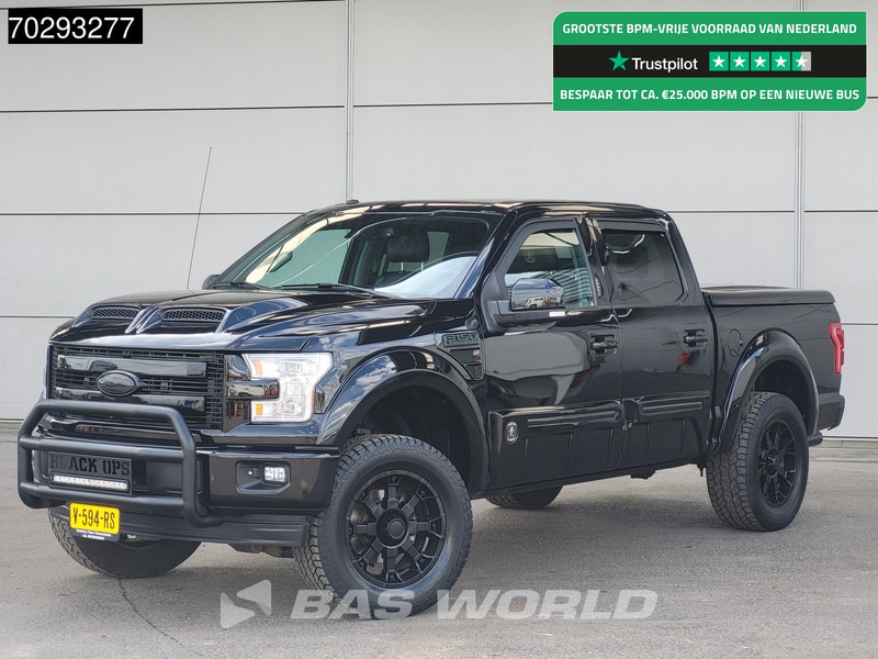Ford USA F-150 5.0L V8 Limited Black Ops Edition Automaat Pickup 364PK Trekhaak ACC Navi Airco Cruise Camera Airco Trekhaak - Pick-up: foto 1 Ford USA F-150 5.0L V8 Limited Black Ops Edition Automaat Pickup 364PK Trekhaak ACC Navi Airco Cruise Camera Airco Trekhaak - Pick-up: foto 1