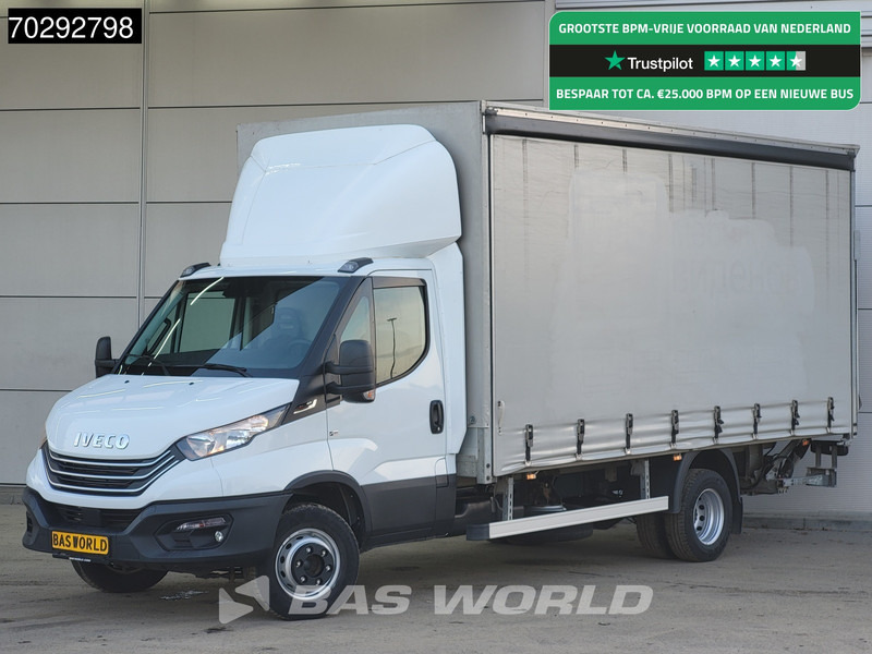 Iveco 60C18 3.0L Automaat Laadklep 180PK Schuifzeilen Zeilen Airco Cruise D'Hollandia Euro6 Schuifzeil Koffer Gesloten laadbak Airco Cruise - Furgão de toldo: foto 1 Iveco 60C18 3.0L Automaat Laadklep 180PK Schuifzeilen Zeilen Airco Cruise D'Hollandia Euro6 Schuifzeil Koffer Gesloten laadbak Airco Cruise - Furgão de toldo: foto 1