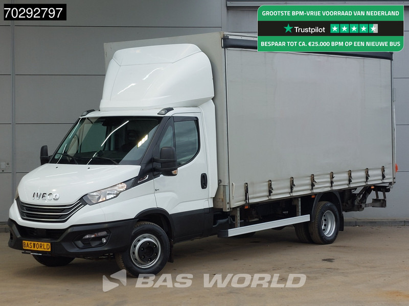 Iveco Daily 3.0L Automaat Laadklep 180PK Schuifzeilen Zeilen Airco Cruise D'Hollandia Euro6 Schuifzeil Koffer Gesloten laadbak Airco Cruise - Furgão de toldo: foto 1 Iveco Daily 3.0L Automaat Laadklep 180PK Schuifzeilen Zeilen Airco Cruise D'Hollandia Euro6 Schuifzeil Koffer Gesloten laadbak Airco Cruise - Furgão de toldo: foto 1