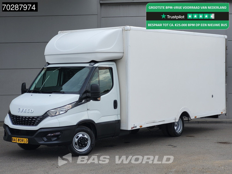Iveco Daily 35C14 Automaat Luchtvering 530cm lang! Verkoopwagen Bakwagen Airco Cruise Camera Euro6 Meubelbak Plancher Foodtruck Paardenwagen - Carrinha de contentor: foto 1 Iveco Daily 35C14 Automaat Luchtvering 530cm lang! Verkoopwagen Bakwagen Airco Cruise Camera Euro6 Meubelbak Plancher Foodtruck Paardenwagen - Carrinha de contentor: foto 1