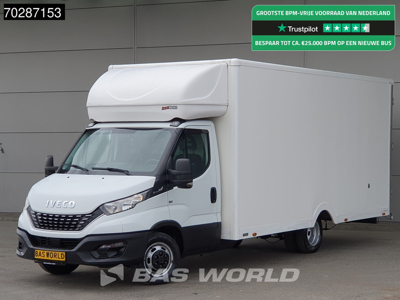 Iveco Daily 35C14 Automaat Luchtvering 530cm lang! Verkoopwagen Bakwagen Airco Cruise Camera Euro6 Meubelbak Plancher Foodtruck Paardenwagen - Carrinha de contentor: foto 1 Iveco Daily 35C14 Automaat Luchtvering 530cm lang! Verkoopwagen Bakwagen Airco Cruise Camera Euro6 Meubelbak Plancher Foodtruck Paardenwagen - Carrinha de contentor: foto 1