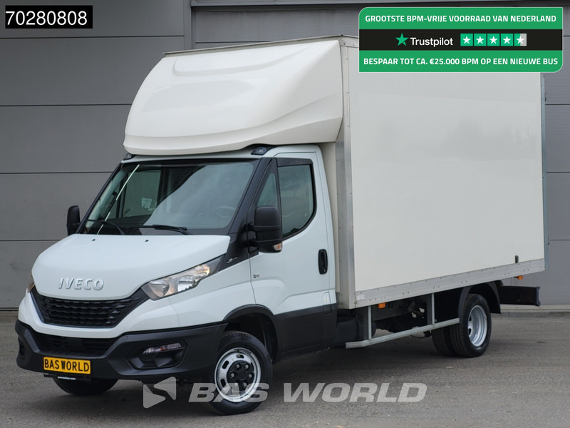 Iveco Daily 35C14 Bakwagen Achterdeuren Dubbellucht Airco Cruise Euro6 Meubelbak Koffer Airco Cruise control - Carrinha de contentor: foto 1 Iveco Daily 35C14 Bakwagen Achterdeuren Dubbellucht Airco Cruise Euro6 Meubelbak Koffer Airco Cruise control - Carrinha de contentor: foto 1