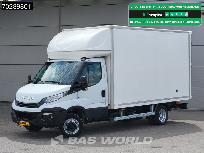 Iveco Daily 35C14 Dubbellucht Bakwagen Achterdeuren Airco Cruise Euro6 Meubelbak Koffer 20m3 Airco Cruise control - Carrinha de contentor: foto 1 Iveco Daily 35C14 Dubbellucht Bakwagen Achterdeuren Airco Cruise Euro6 Meubelbak Koffer 20m3 Airco Cruise control - Carrinha de contentor: foto 1