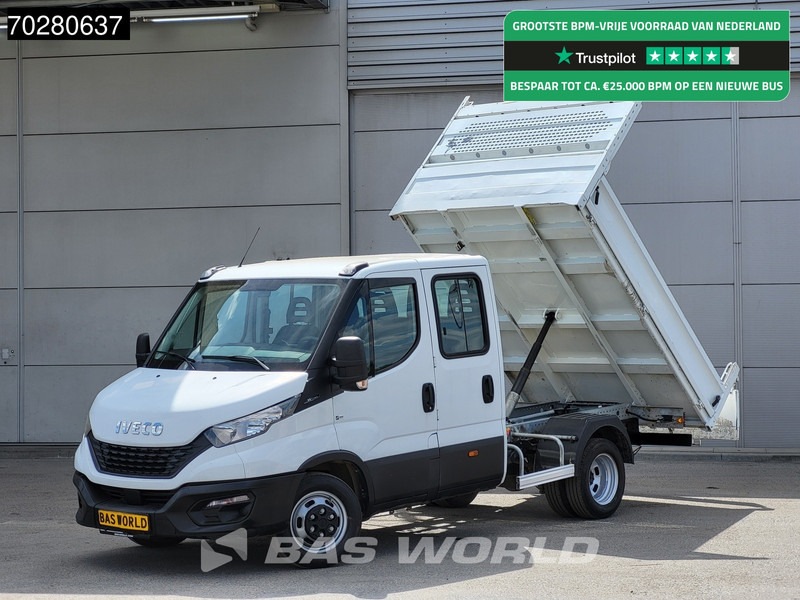 Iveco Daily 35C14 Kipper Dubbel Cabine Dubbellucht 3,5t Trekhaak Airco Cruise Euro6 Kieper Tipper Benne Airco Dubbel cabine Trekhaak Cruise - Furgão basculante: foto 1 Iveco Daily 35C14 Kipper Dubbel Cabine Dubbellucht 3,5t Trekhaak Airco Cruise Euro6 Kieper Tipper Benne Airco Dubbel cabine Trekhaak Cruise - Furgão basculante: foto 1