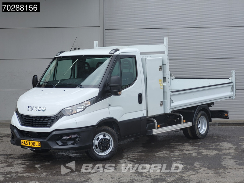 Iveco Daily 35C14 Kipper met Kist Dubbelucht 3,5t Trekhaak Airco Cruise Euro6 Tipper Benne Kieper 2m3 Airco Trekhaak Cruise control - Furgão basculante: foto 2 Iveco Daily 35C14 Kipper met Kist Dubbelucht 3,5t Trekhaak Airco Cruise Euro6 Tipper Benne Kieper 2m3 Airco Trekhaak Cruise control - Furgão basculante: foto 2