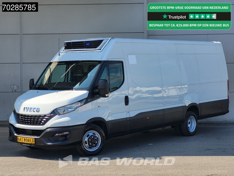 Iveco Daily 35C14 Koelwagen L4H2 Vriezer Thermo King Xarios 350 230V Stekker Dubbellucht 3,5t Trekgewicht Airco Cruise Parkeersensoren Euro6 - Carrinha frigorífica: foto 1 Iveco Daily 35C14 Koelwagen L4H2 Vriezer Thermo King Xarios 350 230V Stekker Dubbellucht 3,5t Trekgewicht Airco Cruise Parkeersensoren Euro6 - Carrinha frigorífica: foto 1