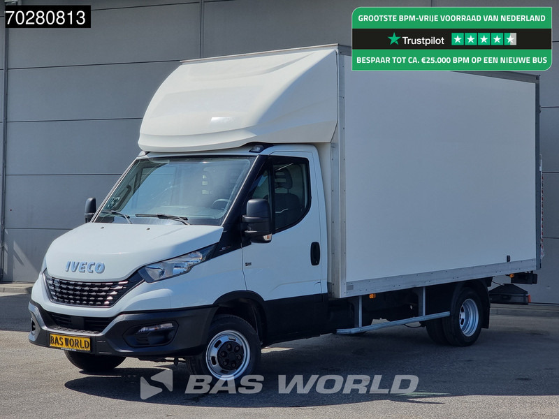 Iveco Daily 35C14 Laadklep Dubbellucht Bakwagen Airco Cruise Euro6 Koffer Meubelbak 22m3 Airco Cruise control - Carrinha de contentor: foto 1 Iveco Daily 35C14 Laadklep Dubbellucht Bakwagen Airco Cruise Euro6 Koffer Meubelbak 22m3 Airco Cruise control - Carrinha de contentor: foto 1