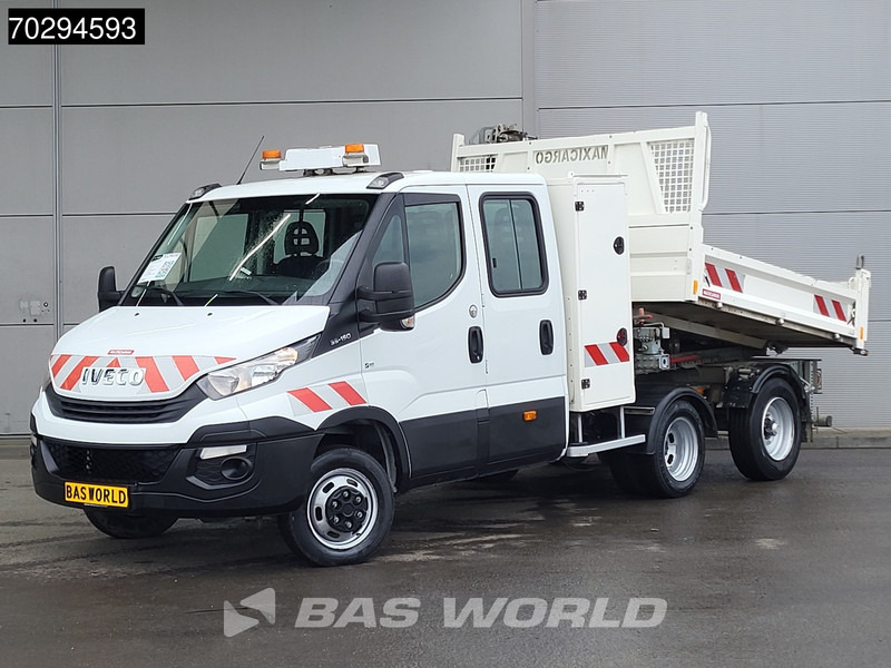 Iveco Daily 35C15 3.0L Kipper met Kist Maxicargo Airco Cruise Camera Euro6 Tipper Benne Kieper 2m3 Airco Dubbel cabine Cruise control - Furgão basculante: foto 3 Iveco Daily 35C15 3.0L Kipper met Kist Maxicargo Airco Cruise Camera Euro6 Tipper Benne Kieper 2m3 Airco Dubbel cabine Cruise control - Furgão basculante: foto 3