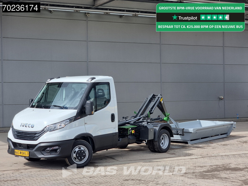 Iveco Daily 35C16 3.0 Haakarm Kipper Hooklift Abrollkipper 3Ton Airco Cruise control - Furgão basculante: foto 1 Iveco Daily 35C16 3.0 Haakarm Kipper Hooklift Abrollkipper 3Ton Airco Cruise control - Furgão basculante: foto 1