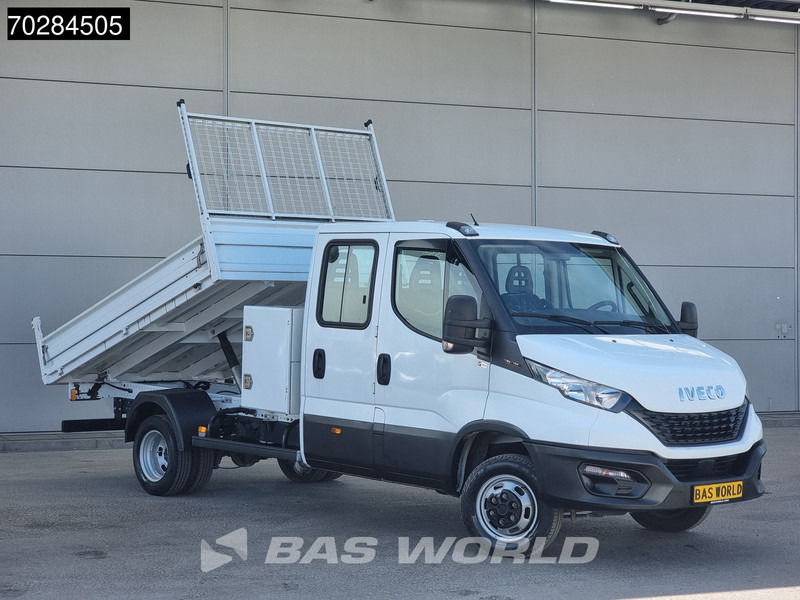 Iveco Daily 35C16 3.0L Kipper met Kist Dubbel Cabine Dubbellucht 3,5t Trekhaak Airco Cruise Euro6 Kieper Tipper Benne Airco Dubbel cabine Tr - Furgão caixa aberta: foto 3 Iveco Daily 35C16 3.0L Kipper met Kist Dubbel Cabine Dubbellucht 3,5t Trekhaak Airco Cruise Euro6 Kieper Tipper Benne Airco Dubbel cabine Tr - Furgão caixa aberta: foto 3