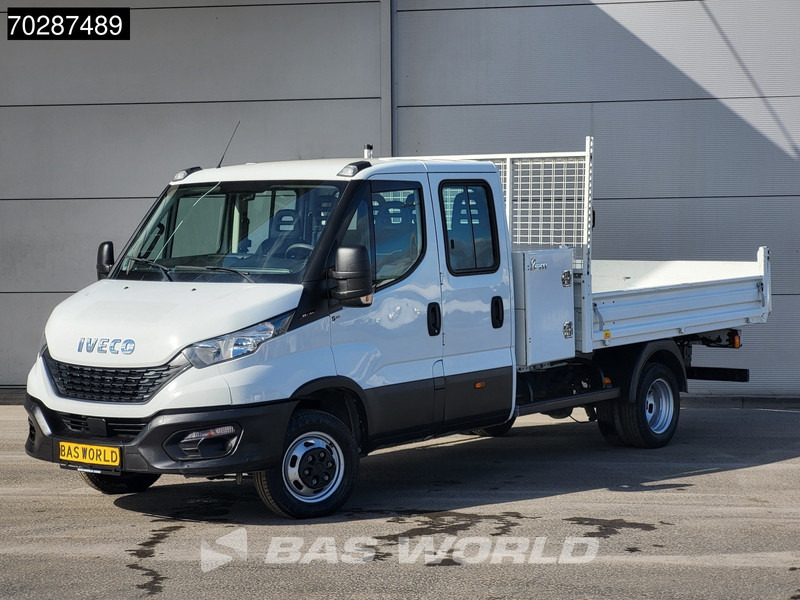 Iveco Daily 35C16 3.0L Kipper met Kist Dubbel Cabine Dubbellucht 3,5t Trekhaak Airco Cruise Euro6 Tipper Benne Kieper 2m3 Airco Trekhaak Cru - Furgão basculante: foto 3 Iveco Daily 35C16 3.0L Kipper met Kist Dubbel Cabine Dubbellucht 3,5t Trekhaak Airco Cruise Euro6 Tipper Benne Kieper 2m3 Airco Trekhaak Cru - Furgão basculante: foto 3