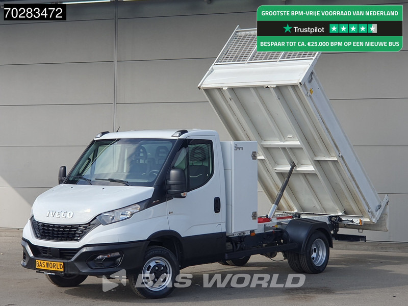 Iveco Daily 35C16 3.0L Kipper met Kist Dubbellucht 3,5t Trekhaak Airco Cruise Euro6 Tipper Benne Kieper 2m3 Airco Trekhaak Cruise control - Furgão basculante: foto 1 Iveco Daily 35C16 3.0L Kipper met Kist Dubbellucht 3,5t Trekhaak Airco Cruise Euro6 Tipper Benne Kieper 2m3 Airco Trekhaak Cruise control - Furgão basculante: foto 1